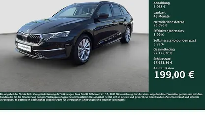 Schwarz Gebraucht 2025 Skoda Octavia Selection Kombi | 29.866 € (Fairer Preis)