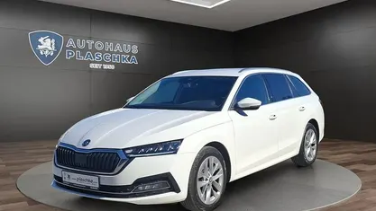 Gebraucht Skoda Octavia Style 116 PS (85 kW) 2022 Candyweiß Kombi