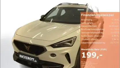 Gebraucht Cupra Formentor 150 PS (110 kW) 2023 Weiss SUV