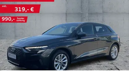 Gebraucht Audi A3 Comfort 150 PS (110 kW) 2023 Grau Limousine