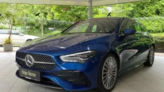 Metalliclack spektralblau Gebraucht 2024 Mercedes CLA200 AMG Kombi | 34.490 € (Fairer Preis)