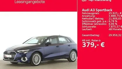 Gebraucht 2022 Audi A3 Advanced Limousine | 24.979 € (Fairer Preis)