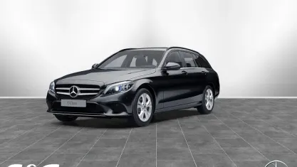 Gebraucht Mercedes C200 150 PS (110 kW) 2019 Metalliclack obsidianschwarz metallic Kombi
