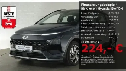 Gebraucht Hyundai Bayon Trend 101 PS (74 kW) 2025 Grau SUV