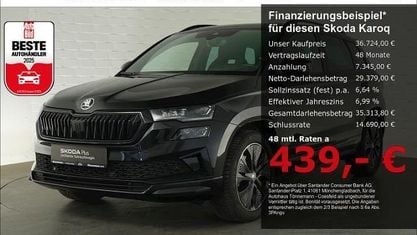 Gebraucht Skoda Karoq SportLine 190 PS (139 kW) 2025 Schwarz SUV