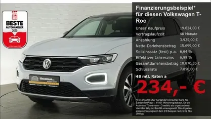 Silber Gebraucht 2020 VW T-Roc United SUV | 19.624 € (Guter Preis)