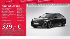 Mythosschwarz metallic Gebraucht 2025 Audi A5 Edition .1 Coupé | 58.989 € (Fairer Preis)