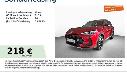 Neu MG ZS Luxury 197 PS (144 kW) 2026 Limousine