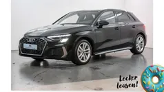 Schwarz Gebraucht 2024 Audi A3 Sportback S-Line Limousine | 40.612 € (Fairer Preis)
