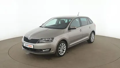 Gebraucht Skoda Rapid Clever 95 PS (69 kW) 2018 Beige Kleinwagen