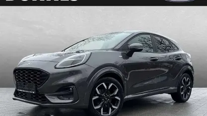 Gebraucht Ford Puma ST-Line X 125 PS (91 kW) 2021 Schwarz (obsidianschwarz metallic) SUV