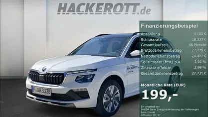 Gebraucht Skoda Kamiq Selection 150 PS (110 kW) 2024 Weiss SUV