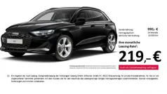 Mythosschwarz metallic Gebraucht 2024 Audi A3 Sportback Advanced Limousine | 30.733 € (Fairer Preis)