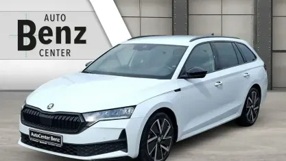 Gebraucht Skoda Octavia SportLine 150 PS (110 kW) 2024 Weiß Kombi