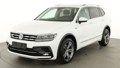 Gebraucht VW Tiguan Allspace Highline 200 PS (147 kW) 2021 Pure white SUV