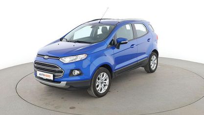 Gebraucht Ford Ecosport Titanium 125 PS (91 kW) 2017 Blau SUV