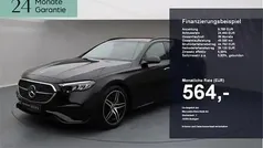 Obsidianschwarz metallic Gebraucht 2024 Mercedes E220 AMG Kombi | 48.900 € (Fairer Preis)