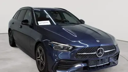 Gebraucht Mercedes C180 AMG line 170 PS (125 kW) 2023 Sodalithblau metallic Kombi