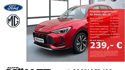 Neu MG ZS Luxury 197 PS (144 kW) 2026 Rot SUV