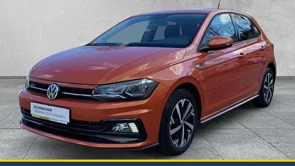 Gebraucht VW Polo Highline 95 PS (69 kW) 2019 Orange Kleinwagen