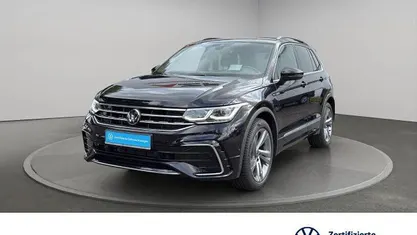 Schwarz Gebraucht 2023 VW Tiguan R-line SUV | 31.780 € (Superpreis)