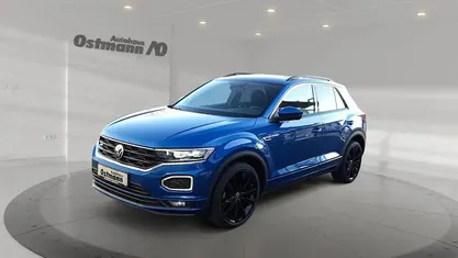 Gebraucht VW T-Roc Sport 150 PS (110 kW) 2021 Ravennablau metallic SUV