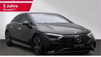 Lack graphitgrau Gebraucht 2025 Mercedes EQE350 AMG line Limousine | 55.980 € (Fairer Preis)
