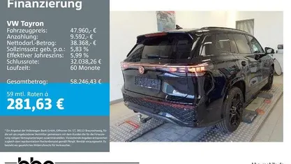 Gebraucht VW Tayron R-line 193 PS (141 kW) 2025 SUV