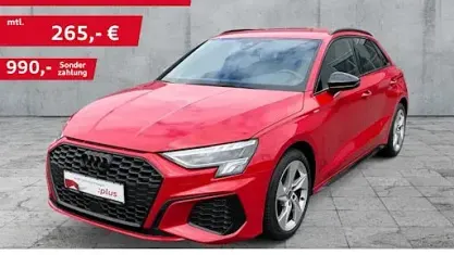 Gebraucht Audi A3 S-Line 116 PS (85 kW) 2023 Rot Limousine