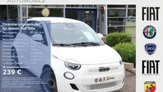 Arktis weiss Gebraucht 2022 Fiat 500e Icon Limousine | 22.990 € (Etwas zu teuer)