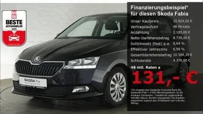 Gebraucht Skoda Fabia Cool Plus 95 PS (69 kW) 2021 Schwarz Kleinwagen