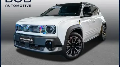 Gebraucht Renault 4 E-Tech Iconic 110 kW (150 PS) 2025 Weiß + black pearlschwarz (weiß) SUV