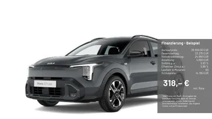 Grau Neu 2025 Kia Stonic GT-Line SUV | 28.990 € (Fairer Preis)