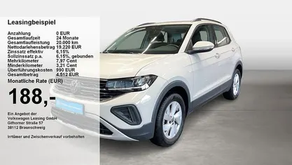 Grau (ascotgrau) Gebraucht 2024 VW T-Cross Life SUV | 20.520 € (Fairer Preis)