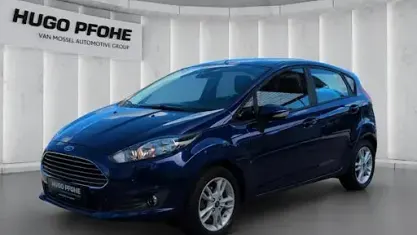 Gebraucht Ford Fiesta SYNC Edition 101 PS (74 kW) 2015 Indic blau metallic Kleinwagen