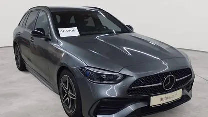 Selenitgrau metallic Gebraucht 2022 Mercedes C220 AMG line Kombi | 32.990 € (Fairer Preis)