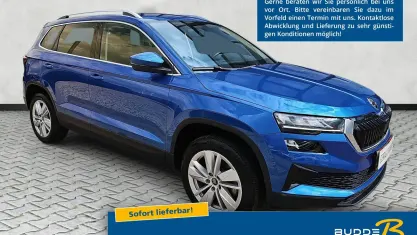 Gebraucht Skoda Karoq Selection 150 PS (110 kW) 2025 Raceblau metallic SUV