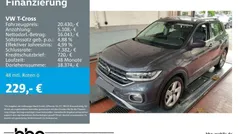 Grau Gebraucht 2022 VW T-Cross Style SUV | 20.430 € (Fairer Preis)