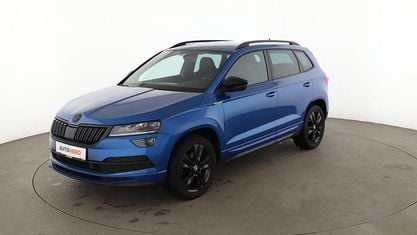 Gebraucht Skoda Karoq SportLine 150 PS (110 kW) 2020 Blau SUV