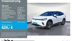 Weiß Gebraucht 2025 VW ID.4 Pro SUV | 37.760 € (Superpreis)