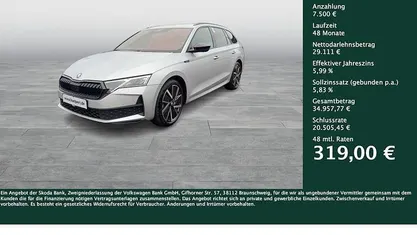 Gebraucht 2025 Skoda Octavia SportLine Kombi | 36.611 € (Fairer Preis)