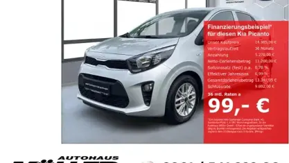 Gebraucht Kia Picanto 67 PS (49 kW) 2022 Silber Kleinwagen