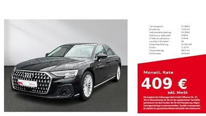 Gebraucht Audi A8 Ambiente 286 PS (210 kW) 2023 Brillantschwarz Limousine