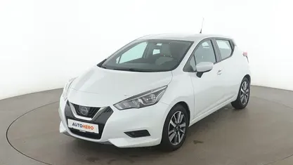 Gebraucht Nissan Micra Acenta 90 PS (66 kW) 2018 Weiß Limousine