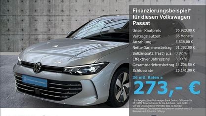 Używany VW Passat Business 150 KM (110 kW) 2025 Srebrny Kombi
