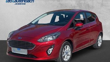 Gebraucht Ford Fiesta Titanium 125 PS (91 kW) 2021 Ruby rot Kleinwagen