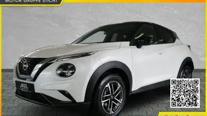 Neu Nissan Juke N-Connecta 114 PS (83 kW) 2025 White / black SUV