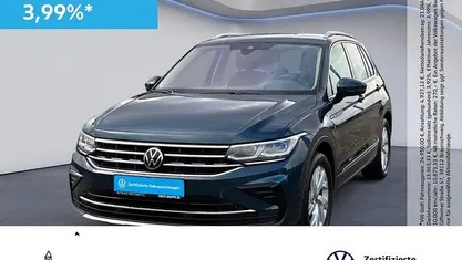Blau Gebraucht 2022 VW Tiguan Elegance SUV | 28.940 € (Fairer Preis)