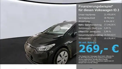 Gebraucht VW ID.3 Pure 110 kW (150 PS) 2022 Kleinwagen