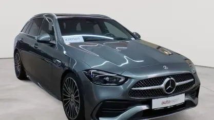 Gebraucht Mercedes C300 AMG line 265 PS (194 kW) 2023 Selenitgrau metallic Kombi